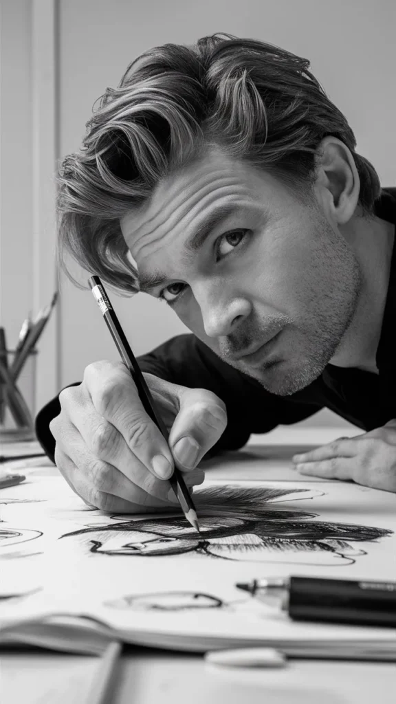 30+ Images of Wavy Short Hair Men Drawing: Artistic Inspiration for Sketching Hair