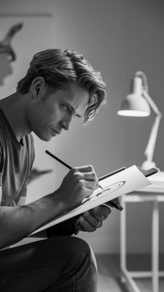 30+ Images of Wavy Short Hair Men Drawing: Artistic Inspiration for Sketching Hair