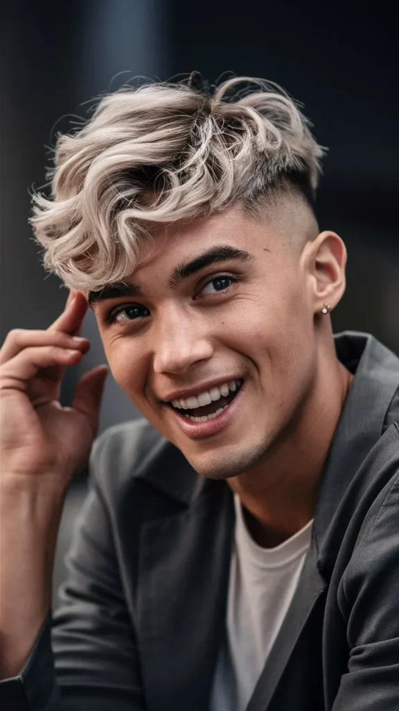 30+ Images of Wavy Short Hair Men’s Hairstyles: Trendy & Effortless Looks