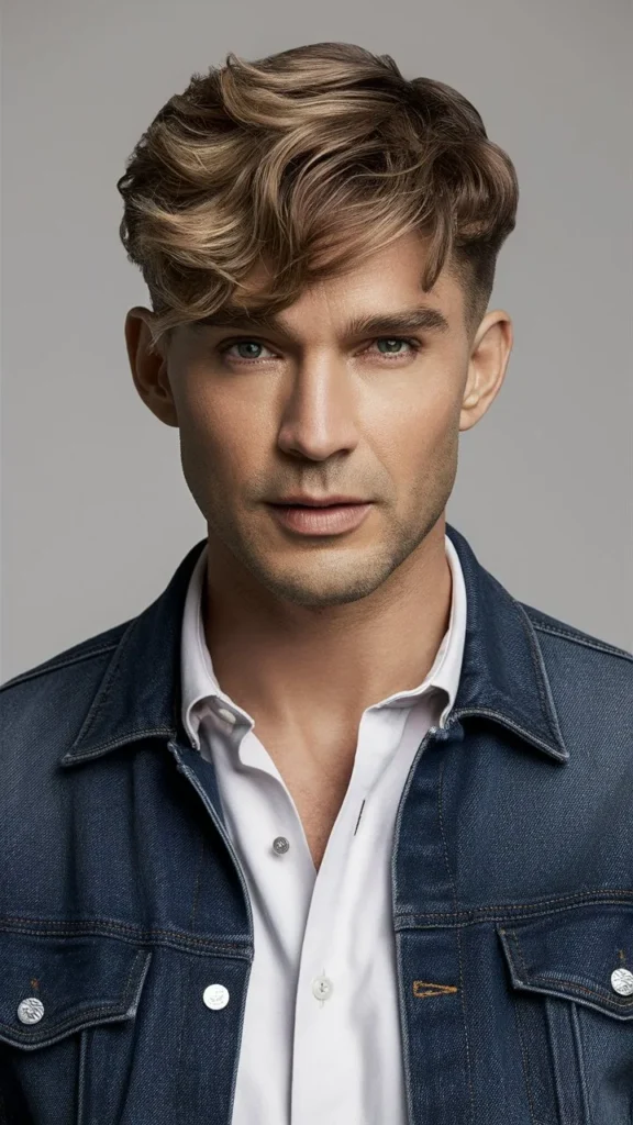 30+ Images of Wavy Short Hair Men’s Hairstyles: Trendy & Effortless Looks