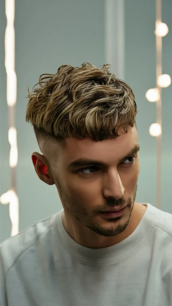 30+ Images of Wavy Short Hair Men Hairstyle Ideas: Fresh Cuts for Modern Looks