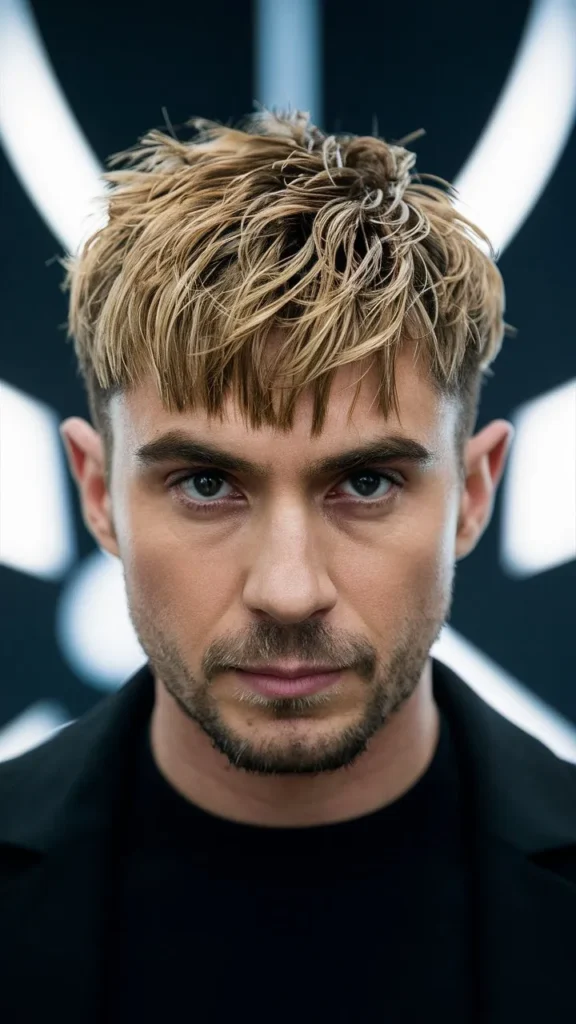 30+ Images of Short Fringe Wavy Hair for Men: Stylish and Trendy Hairstyles