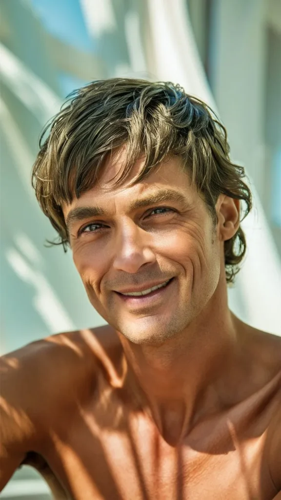 30+ Images of Short Fringe Wavy Hair for Men: Stylish and Trendy Hairstyles