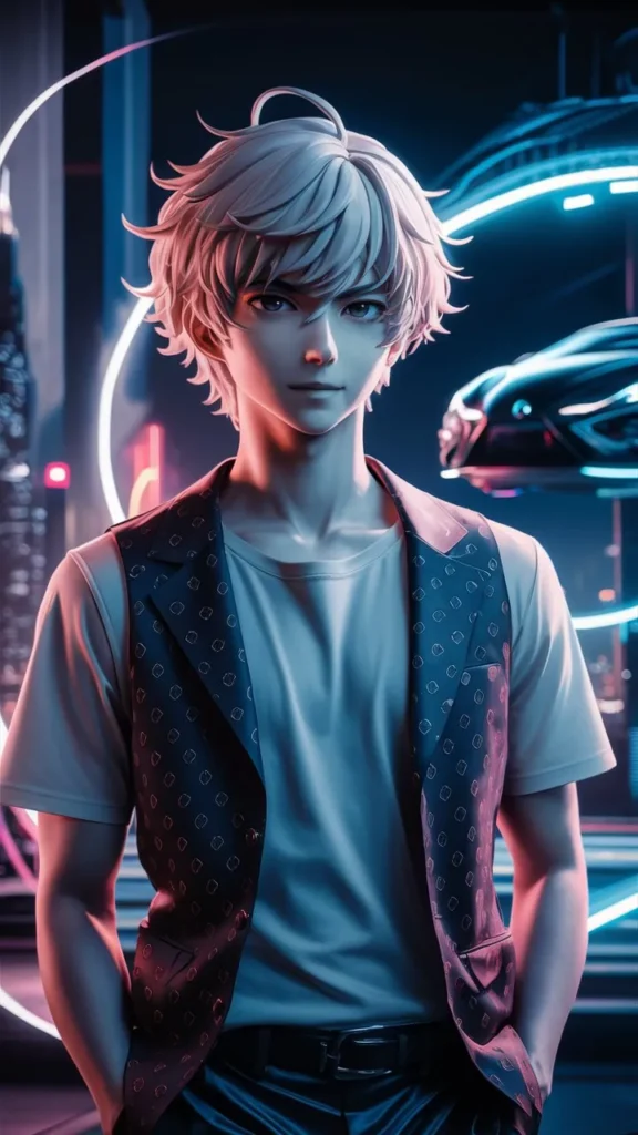 30+ Images of Wavy Short Hair Men Anime: Trendy Styles for Your Next Look