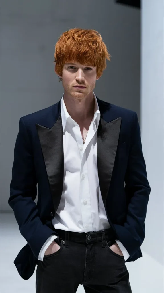 30+ Images of Short Wavy Ginger Hair for Men: Trendy Hairstyles for a Bold Look