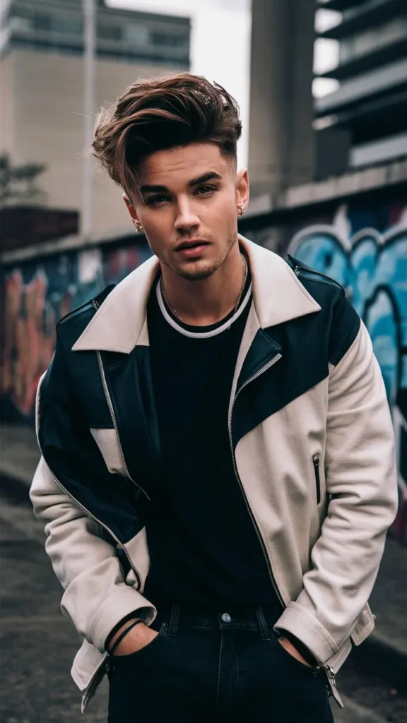 30+ Images of Short Wavy Brown Hair Aesthetic Men: Stylish Hairstyles to Try Now