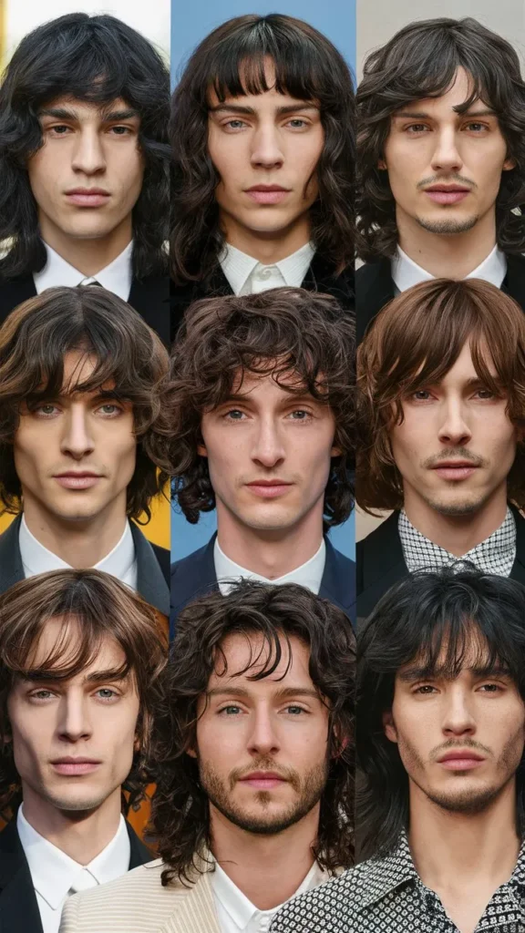 30+ Hairstyles for Men with Curly Hair, Short Wavy Bangs: Trendy Looks to Try