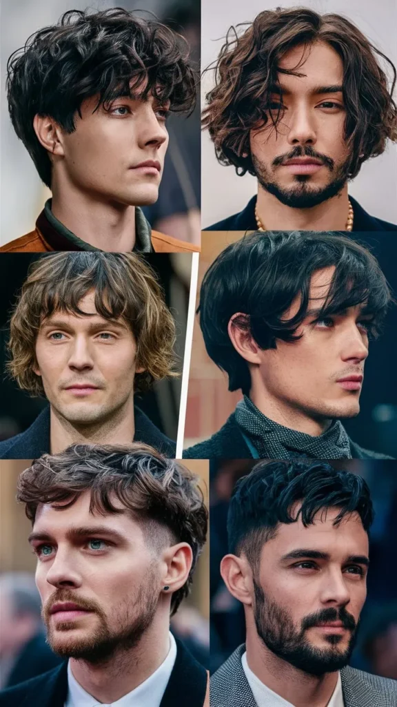 30+ Images of Short Curly Bob Hairstyles with Messy Curls and Wavy Hair for Men