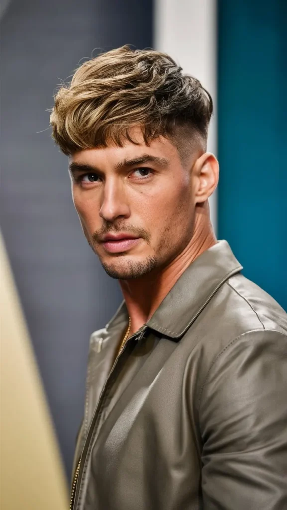 30+ Images of Short Fringe Wavy Hair for Men: Stylish and Trendy Hairstyles