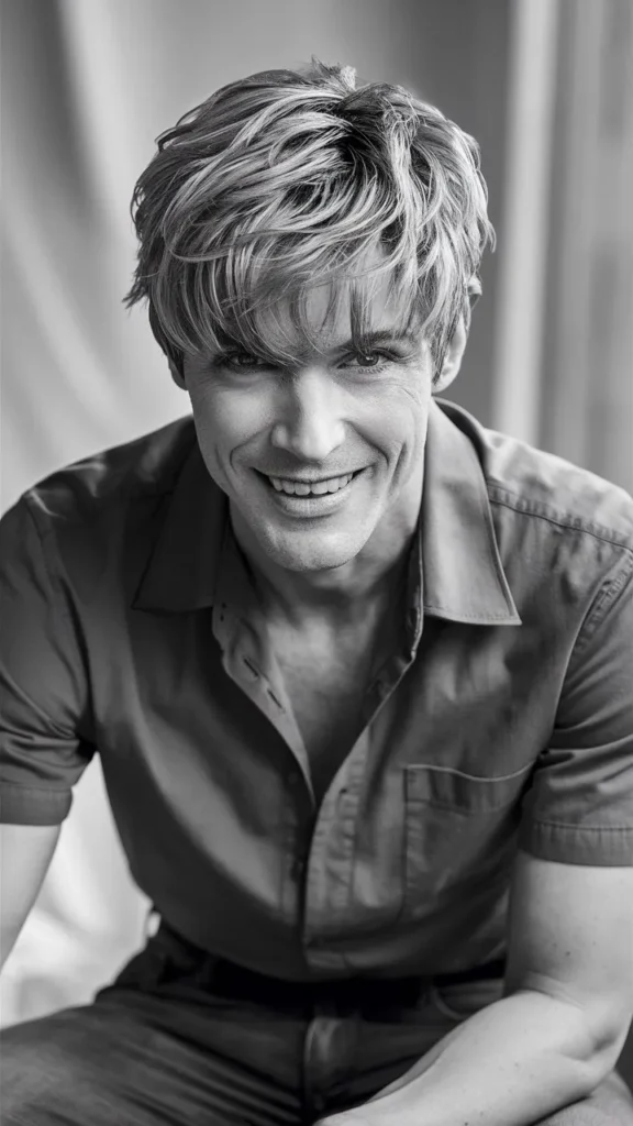 30+ Images of Short Fringe Wavy Hair for Men: Stylish and Trendy Hairstyles