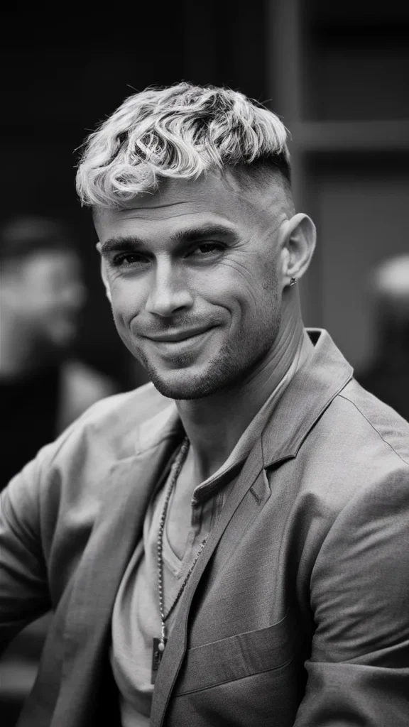 30+ Images of Wavy Blonde Short Hair Men: Trendy Styles for a Bold Look