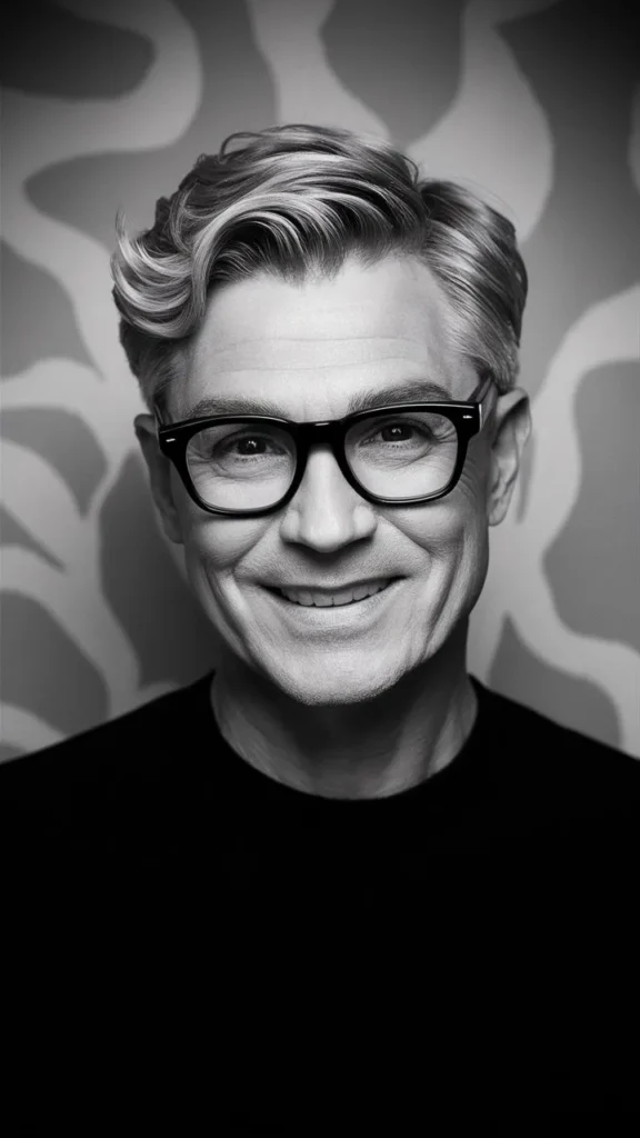 30+ Images of Short Wavy Hair Men with Glasses: Trendy Styles for 2024