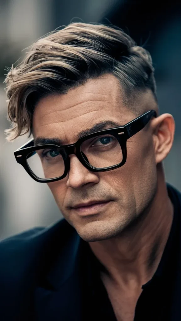 30+ Images of Short Wavy Hair Men with Glasses: Trendy Styles for 2024