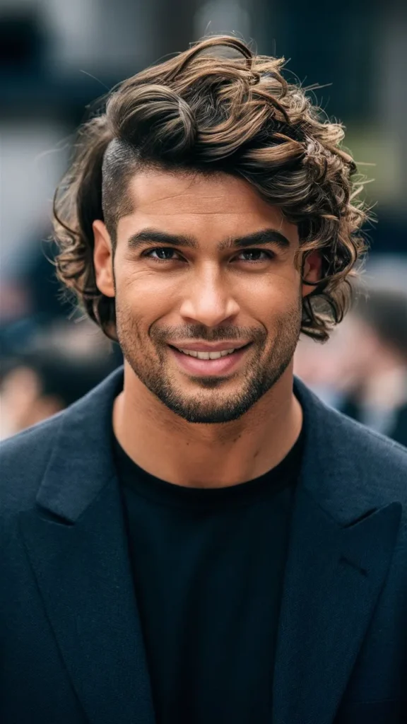 30+ Images of Short Curly Bob Hairstyles with Messy Curls and Wavy Hair for Men