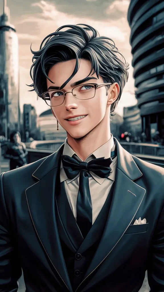 30+ Images of Wavy Short Hair Men Anime: Trendy Styles for Your Next Look