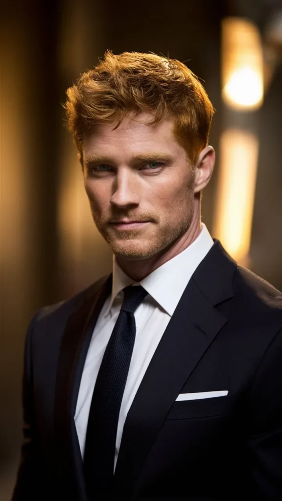 30+ Images of Short Wavy Ginger Hair for Men: Trendy Hairstyles for a Bold Look