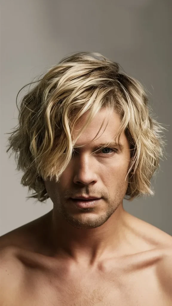 30+ Images of Wavy Blonde Short Hair Men: Trendy Styles for a Bold Look