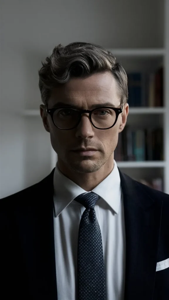 30+ Images of Short Wavy Hair Men with Glasses: Trendy Styles for 2024