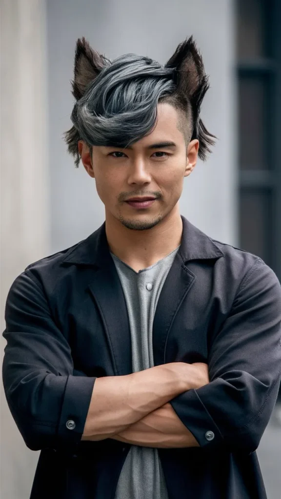 30+ Images of Wolf Cut Short Wavy Hair for Men: Trending Styles You Can't Miss