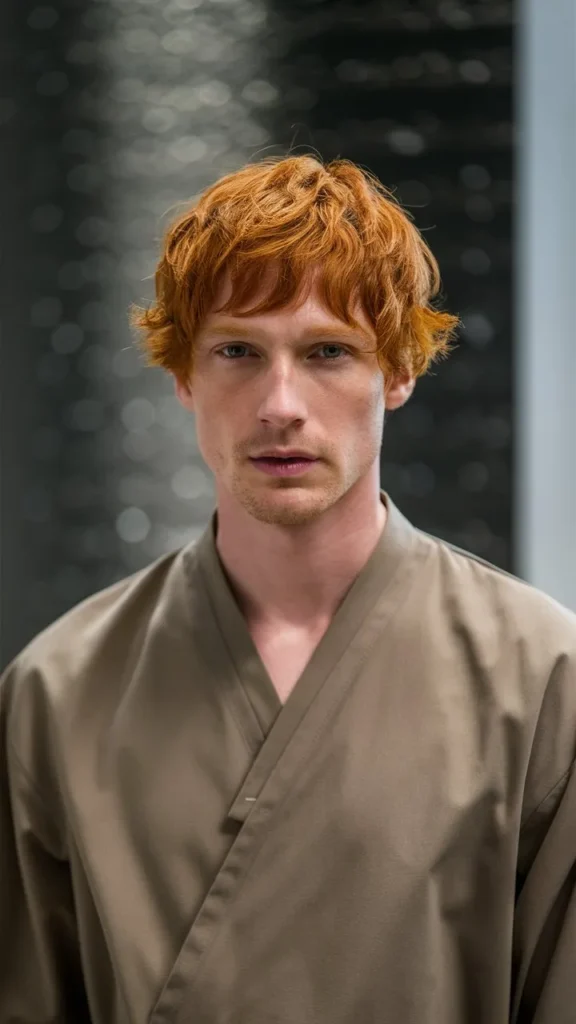 30+ Images of Short Wavy Ginger Hair for Men: Trendy Hairstyles for a Bold Look