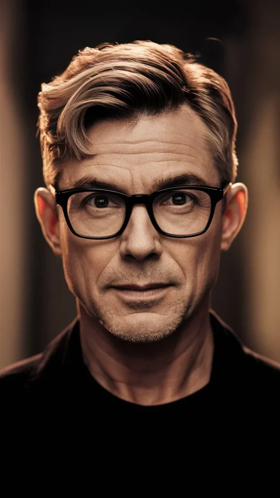 30+ Images of Short Wavy Hair Men with Glasses: Trendy Styles for 2024