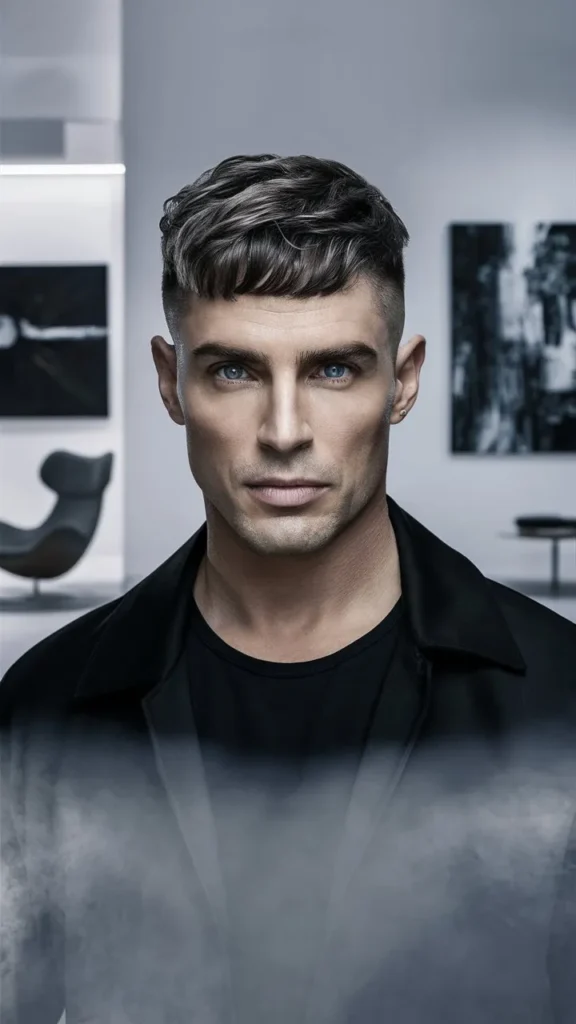 30+ Images of Wolf Cut Short Wavy Hair for Men: Trending Styles You Can't Miss