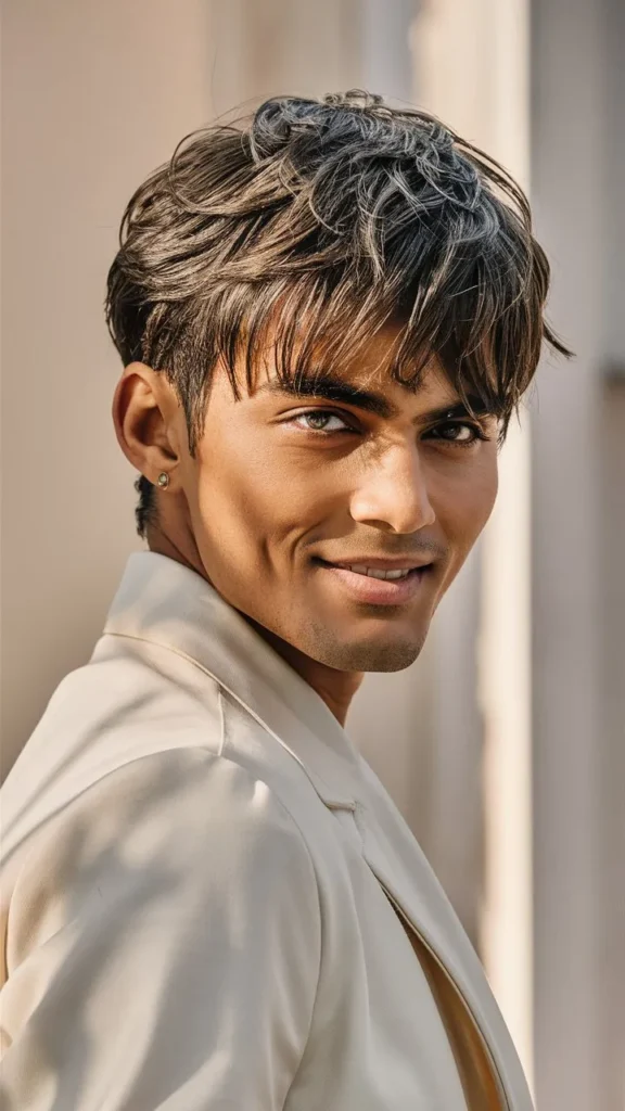 30+ Stunning Short Wavy Hair Men Layered Hairstyles for Indian Men