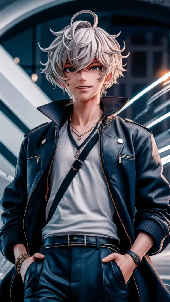 30+ Images of Wavy Short Hair Men Anime: Trendy Styles for Your Next Look