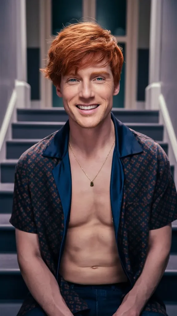 30+ Images of Short Wavy Ginger Hair for Men: Trendy Hairstyles for a Bold Look