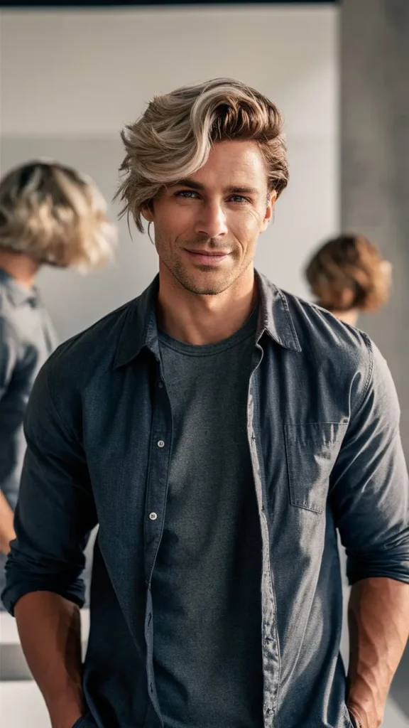 30+ Images of Wavy Blonde Short Hair Men: Trendy Styles for a Bold Look