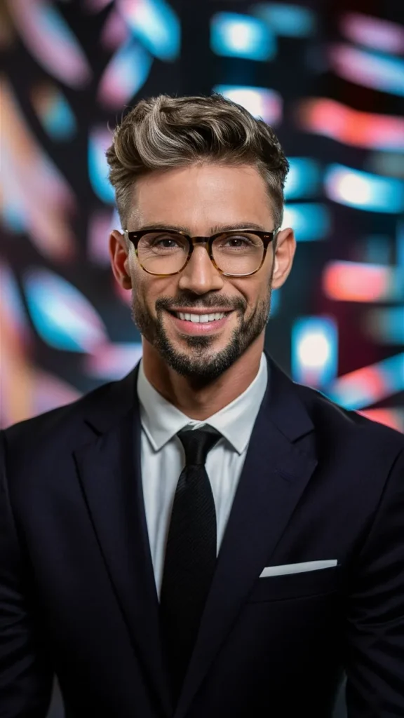 30+ Images of Short Wavy Hair Men with Glasses: Trendy Styles for 2024