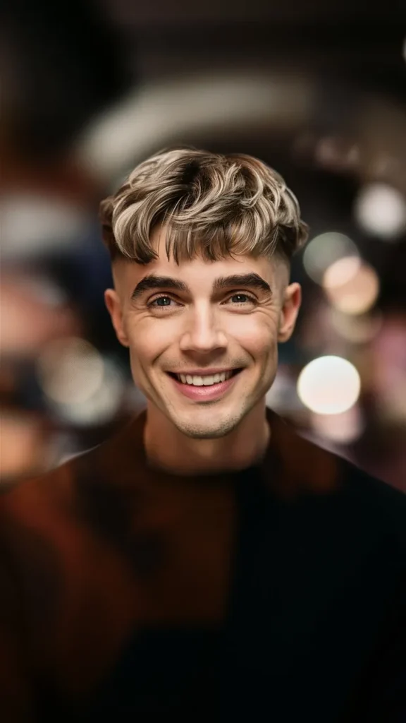 30+ Images of Short Fringe Wavy Hair for Men: Stylish and Trendy Hairstyles