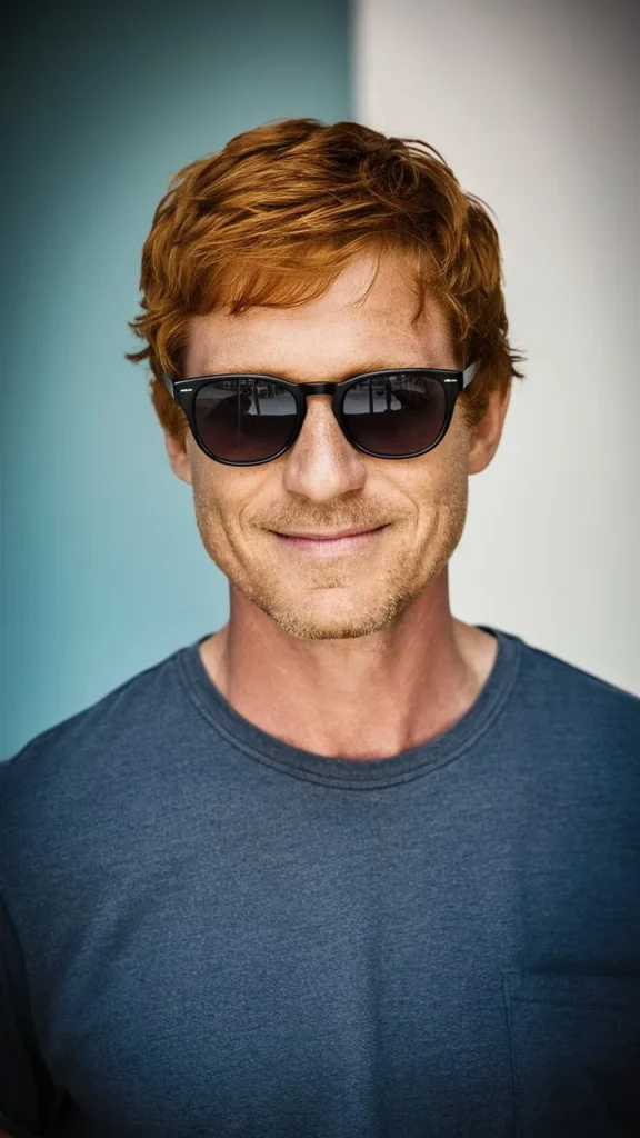 30+ Images of Short Wavy Ginger Hair for Men: Trendy Hairstyles for a Bold Look