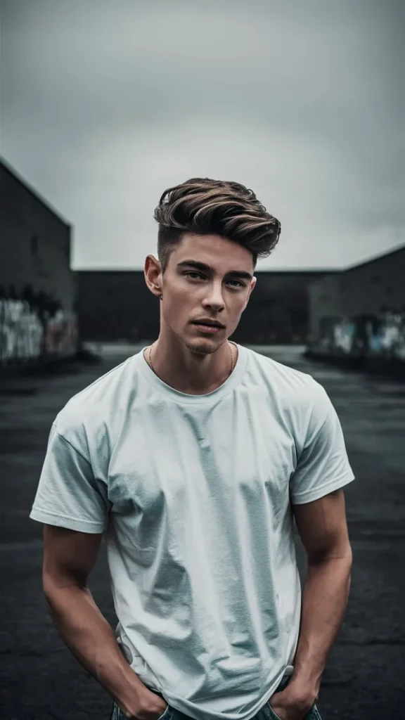 30+ Images of Short Wavy Brown Hair Aesthetic Men: Stylish Hairstyles to Try Now