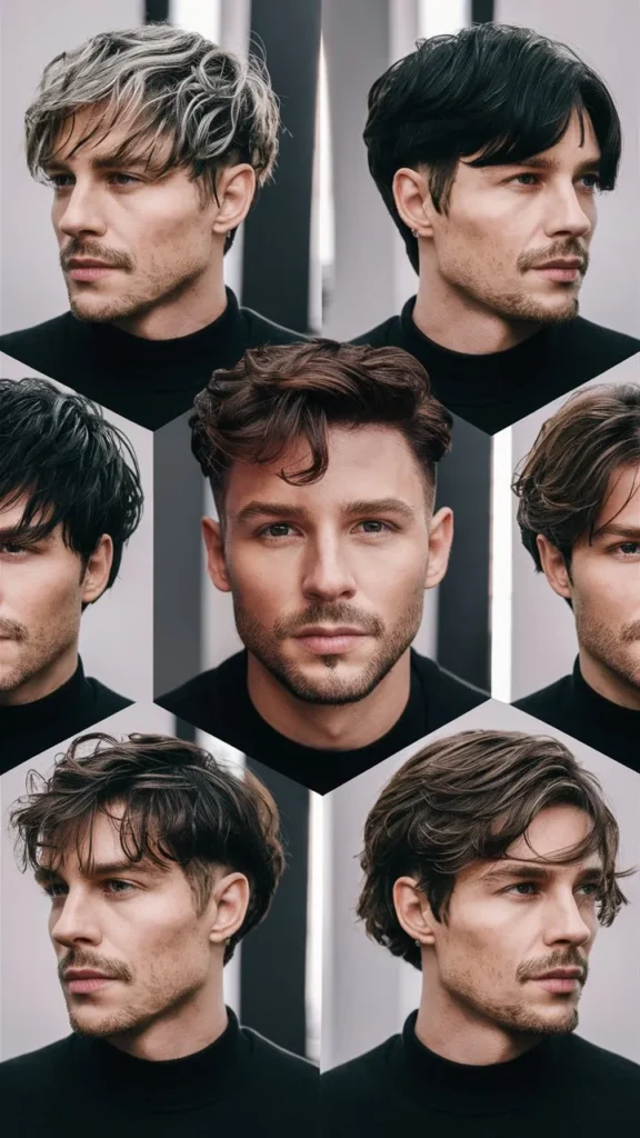 30+ Stunning Hairstyles for Men with Diamond Face Shape: Short & Wavy Hair Inspiration