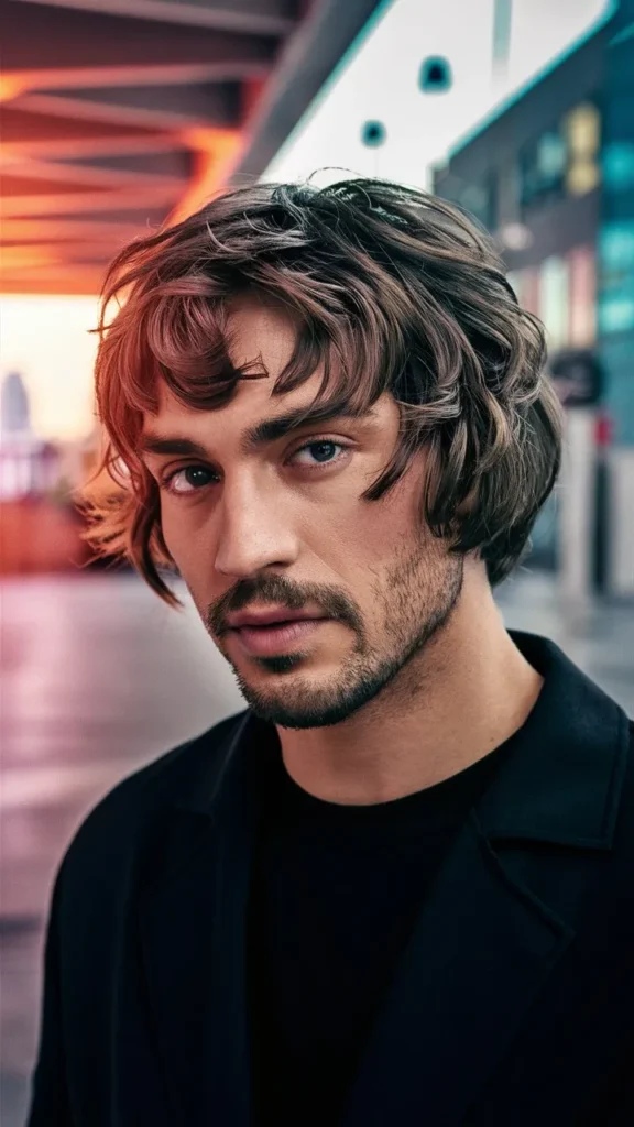 30+ Images of Short Curly Bob Hairstyles with Messy Curls and Wavy Hair for Men