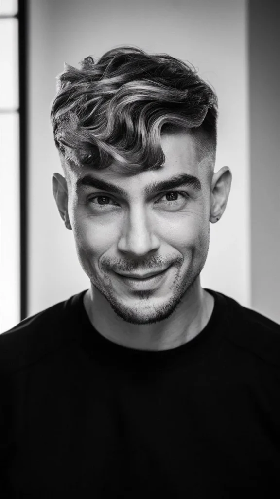 30+ Images of Short Wavy Haircuts for Men: Stylish Curls for Every Guy