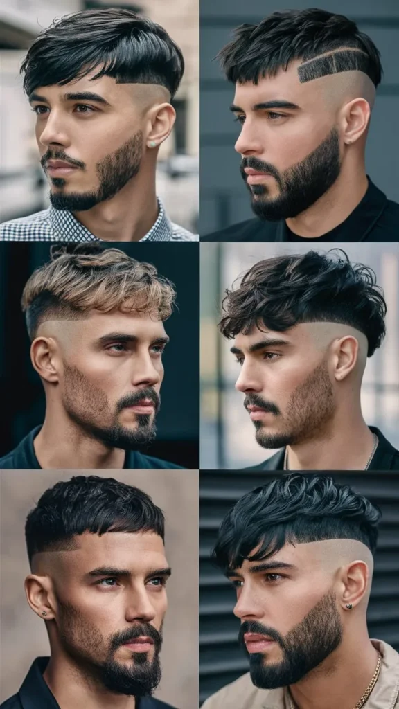 30+ Hairstyles for Men with Curly Hair, Short Wavy Bangs: Trendy Looks to Try