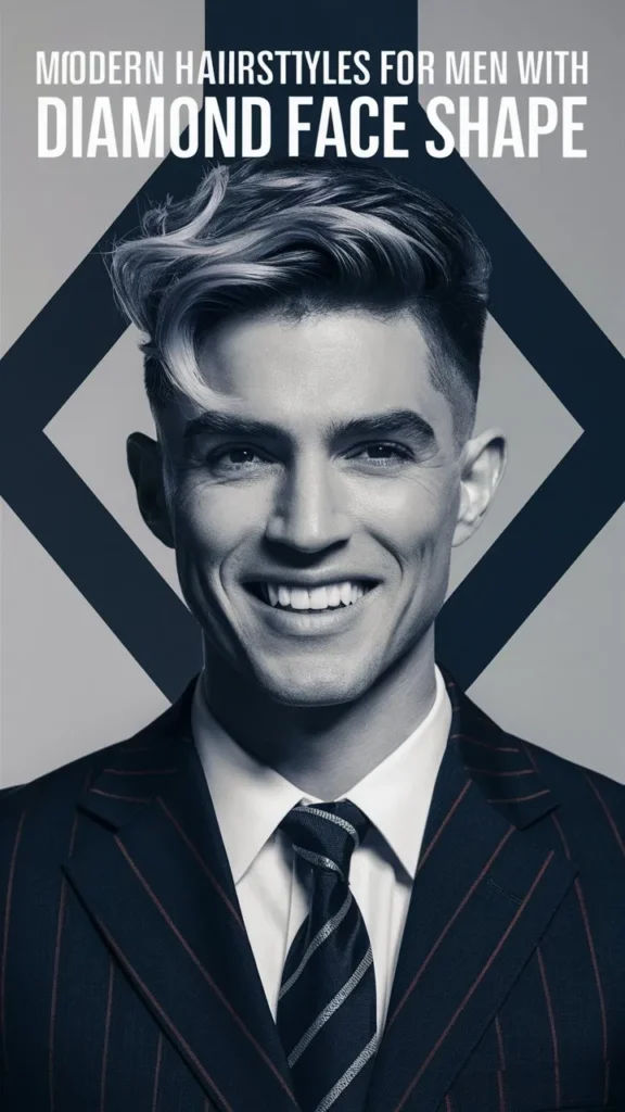 30+ Stunning Hairstyles for Men with Diamond Face Shape: Short & Wavy Hair Inspiration