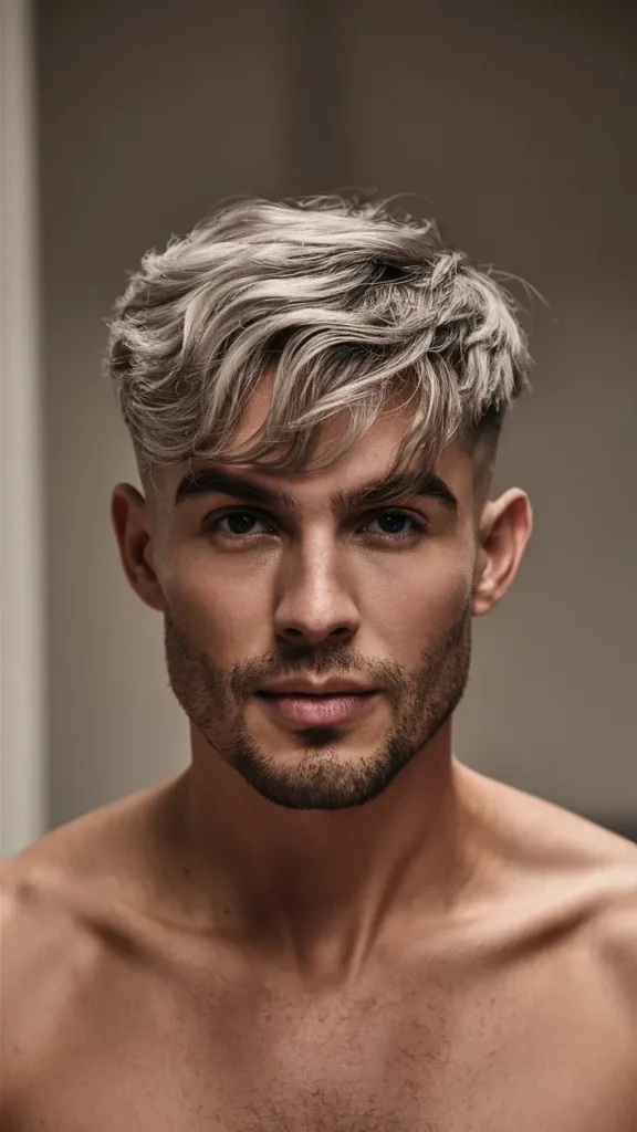 30+ Stunning Hairstyles for Men with Diamond Face Shape: Short & Wavy Hair Inspiration