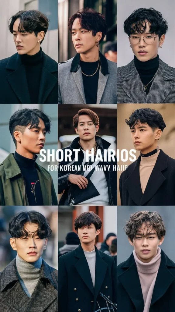 30+ Images of Short Hairstyles for Wavy Hair Korean Men: Trendy Styles to Try